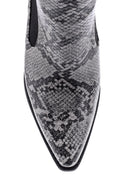 Women's Snakeskin Detailed Boots | Derimod
