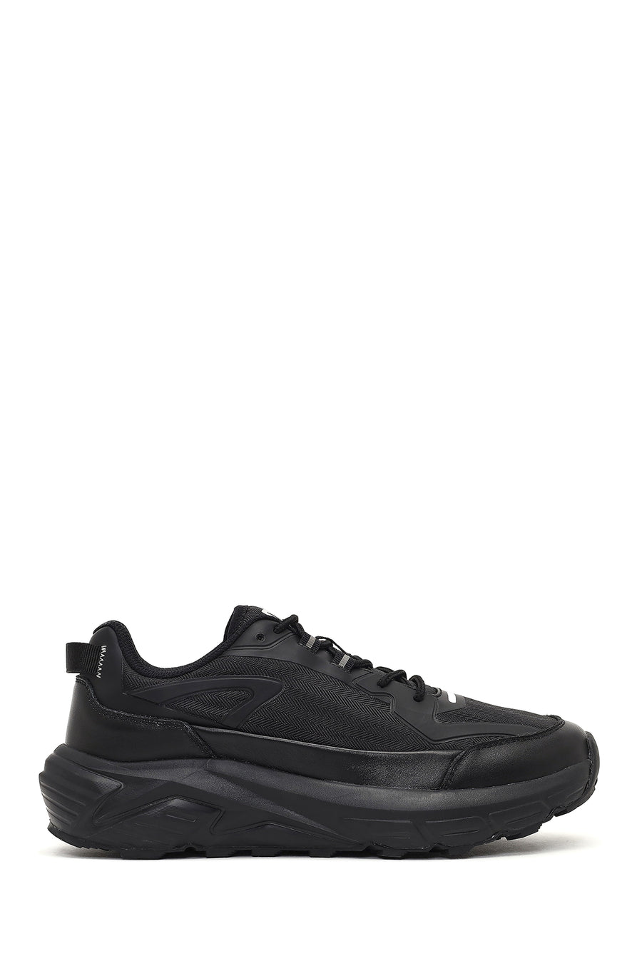 Derimod Studio Men's Black Lace-Up Thick-Soled Sneaker 25WFD780014 | Derimod