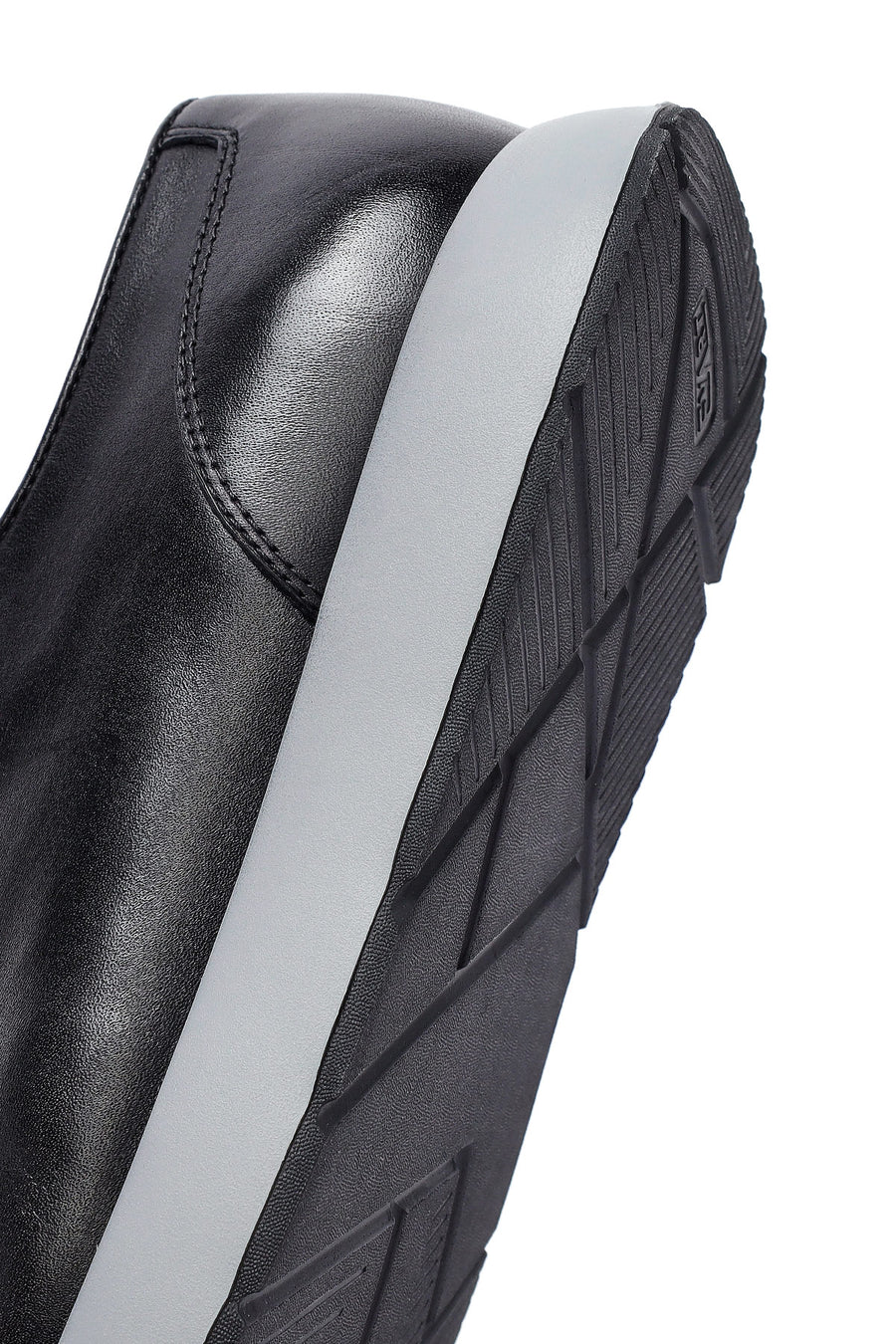Men's Black Lace Up Leather Casual Shoes