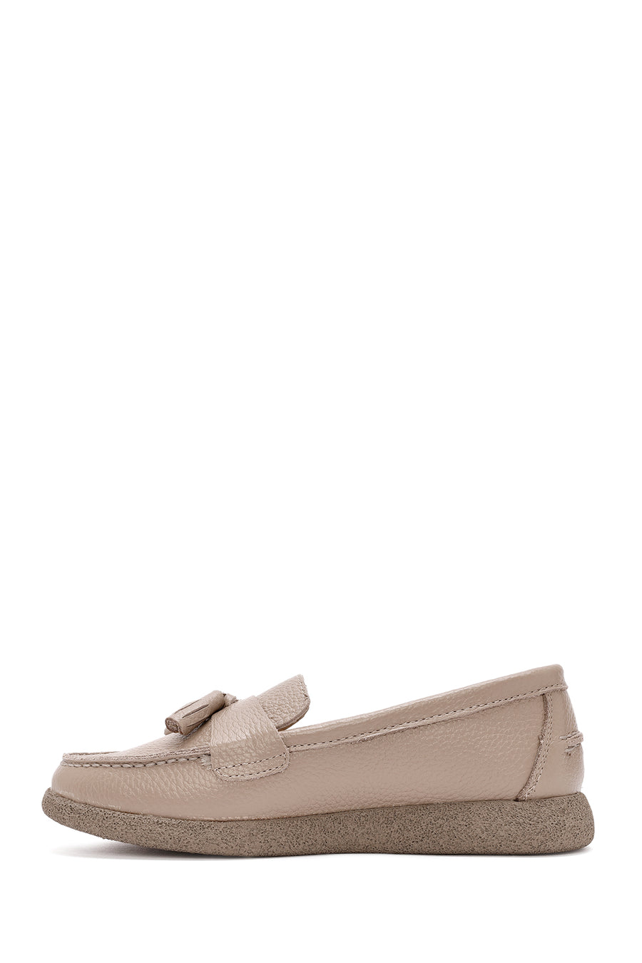Women's Mink Tassel Leather Comfort Loafer