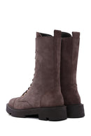 Women's Mink Suede Leather Boots | Derimod