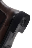 Men's Brown Leather Chelsea Boots | Derimod
