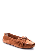 Women's Suede Leather Loafer | Derimod