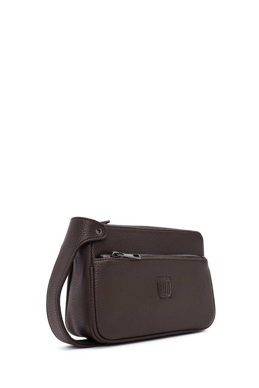 Men's Brown Handbag