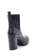 Women's Leather Heeled Boots | Derimod