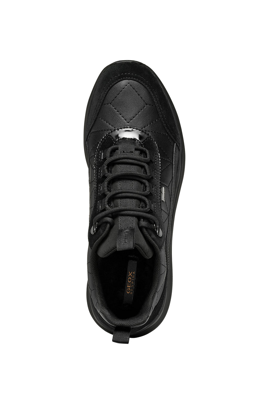 Geox Kadın Siyah Spherica Actif X2 Abx Bağcıklı Waterproof Sneaker