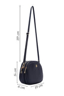 Women's Navy Blue Long Strap Crossbody Bag | Derimod