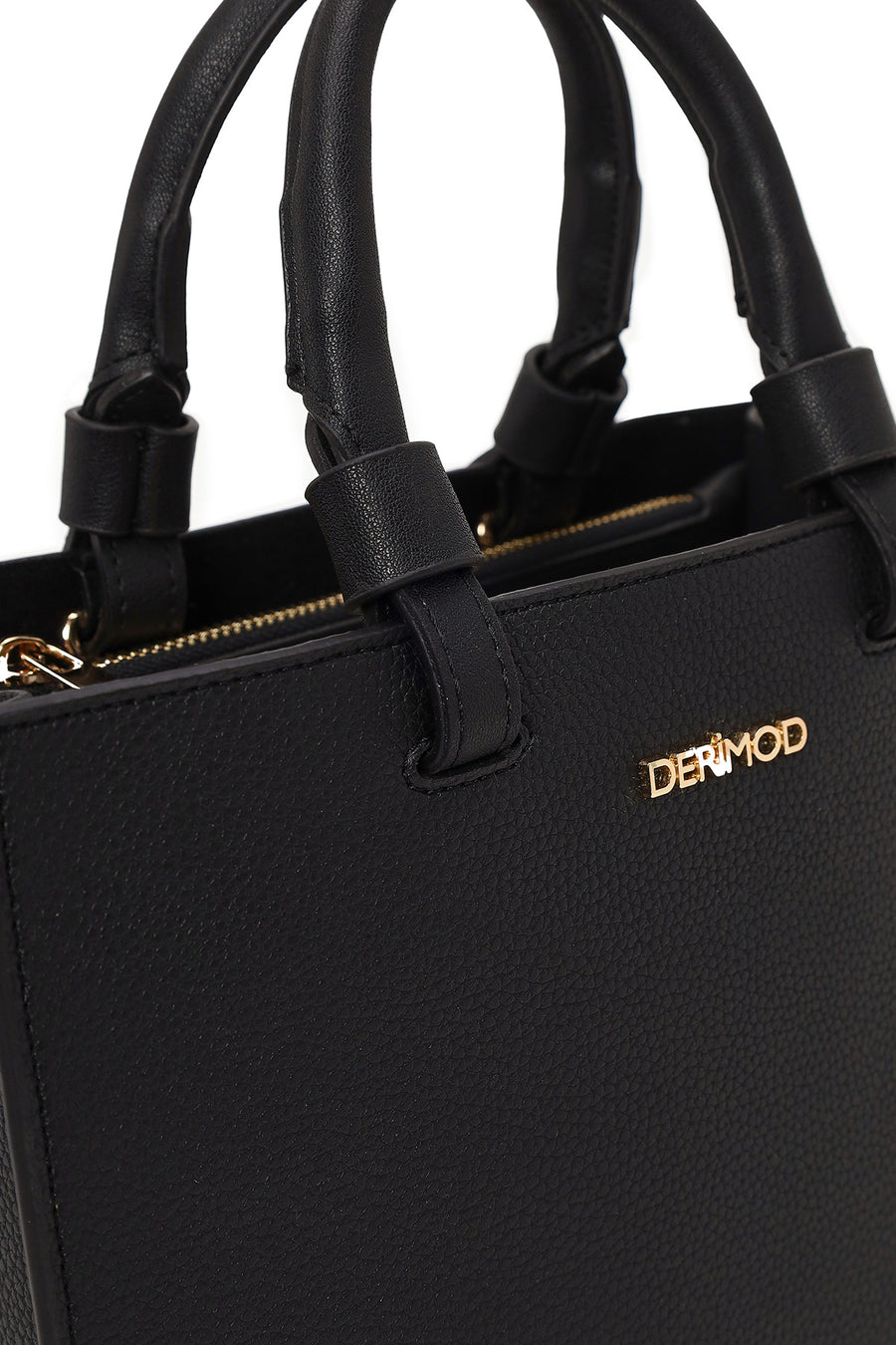 Woman Black Long-Strap Casual Shoulder Bag