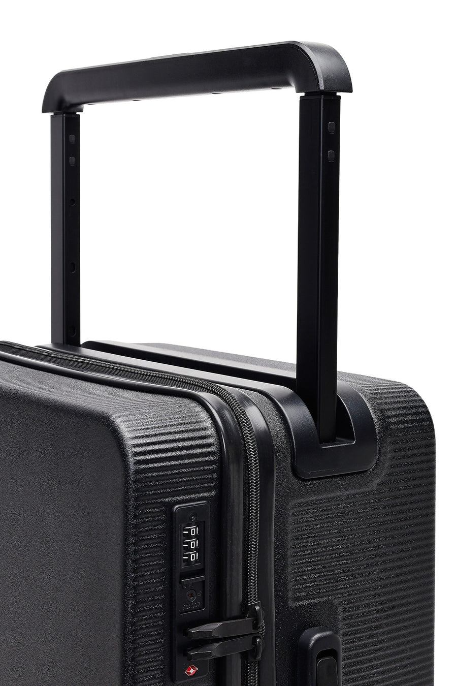 Unisex Black Cabin-Size Suitcase
