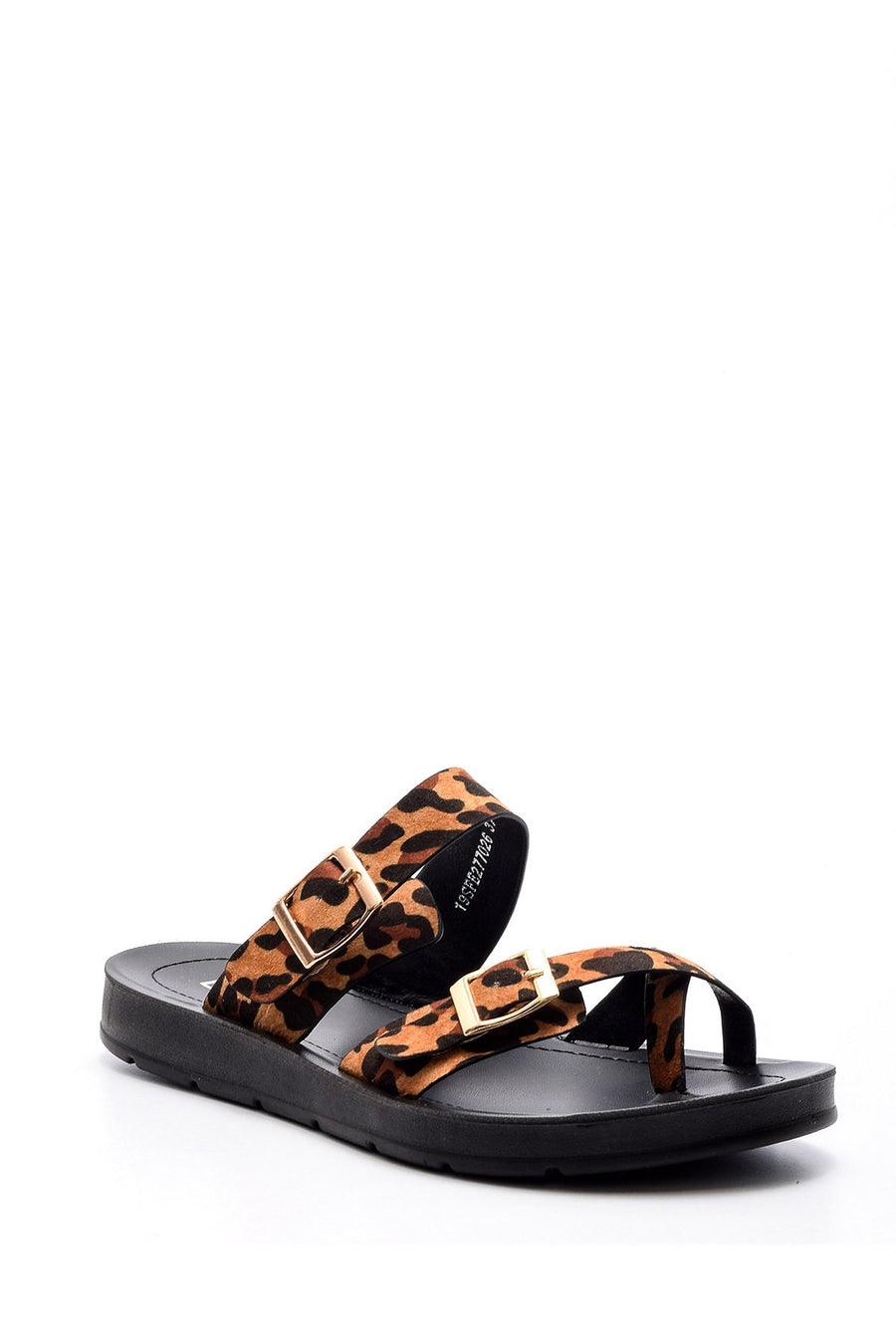 Women's Leopard Patterned Slippers