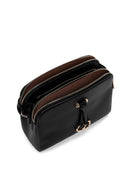 Women's Black Long Strap Crossbody Bag | Derimod