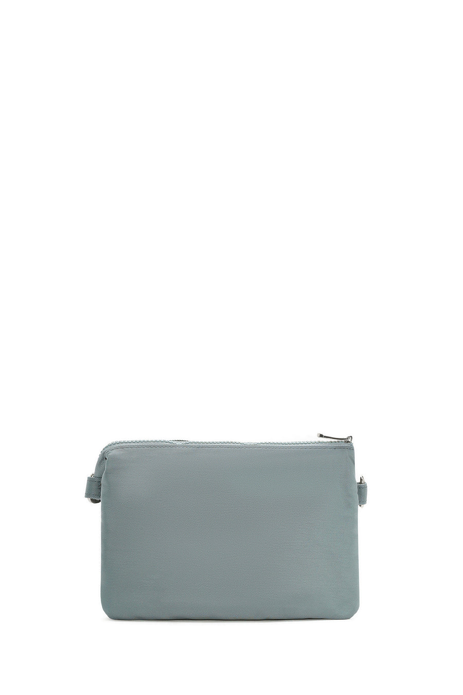 Women's Green Fabric Crossbody Bag