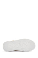 Alberto Guardiani Women's Black Chain Leather Sneaker | Derimod