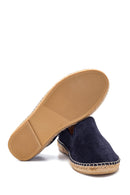 Erkek Lacivert Süet Deri Espadril | Derimod