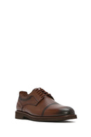 Men's Brown Laced Leather Classic Shoes | Derimod