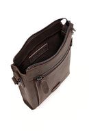 Men's Brown Leather Messenger Bag | Derimod