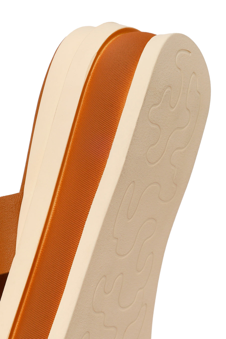 Woman Taba Thick-Soled Leather Slipper