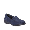 Suede Women's Leather Loafer | Derimod