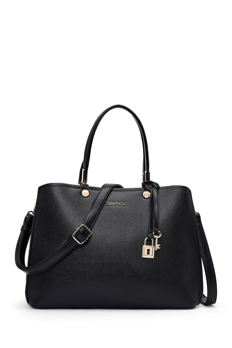 Women's Black Long Strap Classic Handbag 26PBD283618 | Derimod