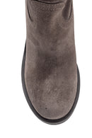 Women's Suede Leather Heeled Boots | Derimod