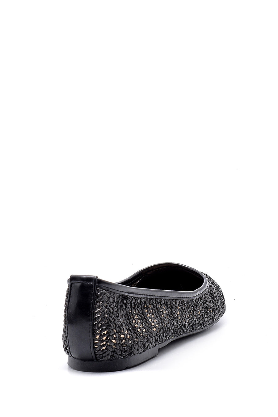 Women's Straw Ballerinas
