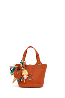 Woman Orange Long-Strap Mini Shoulder Bag | Derimod