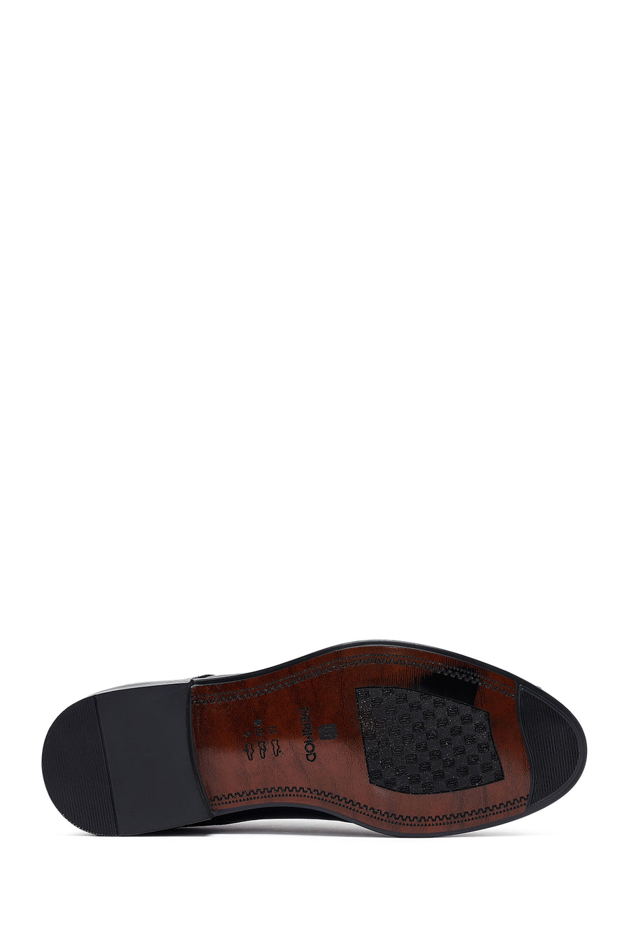 Men's Navy Blue Lace-Up Leather Classic Shoes
