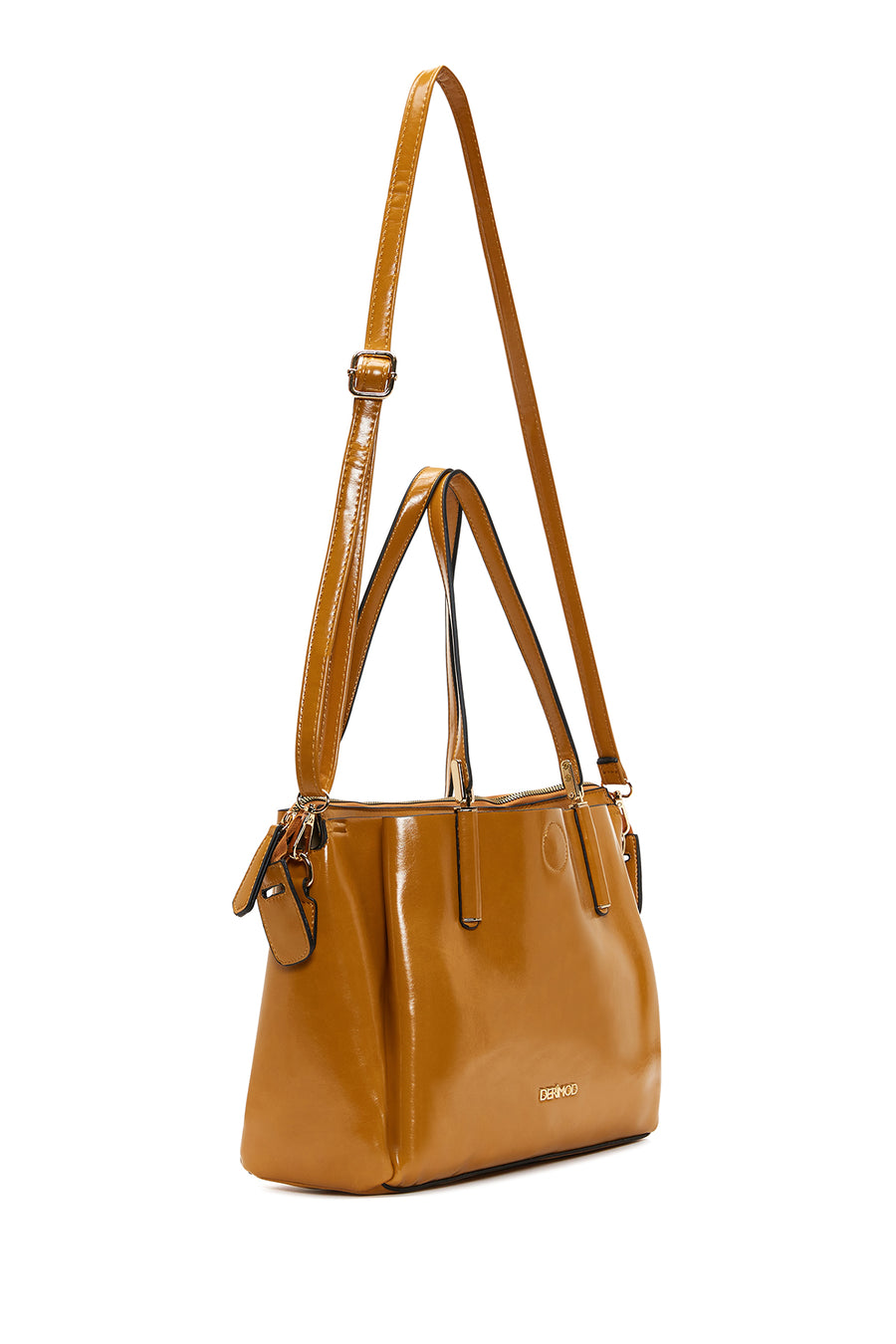 Women's Taba Patent Leather Classic Shoulder Bag