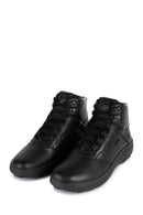 Geox Men Black U Nebula+Grip B Abx B - Le+Gbk Lace Leather Outdoor Boot | Derimod