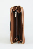 Women's Brown Faux Leather Wallet | Derimod