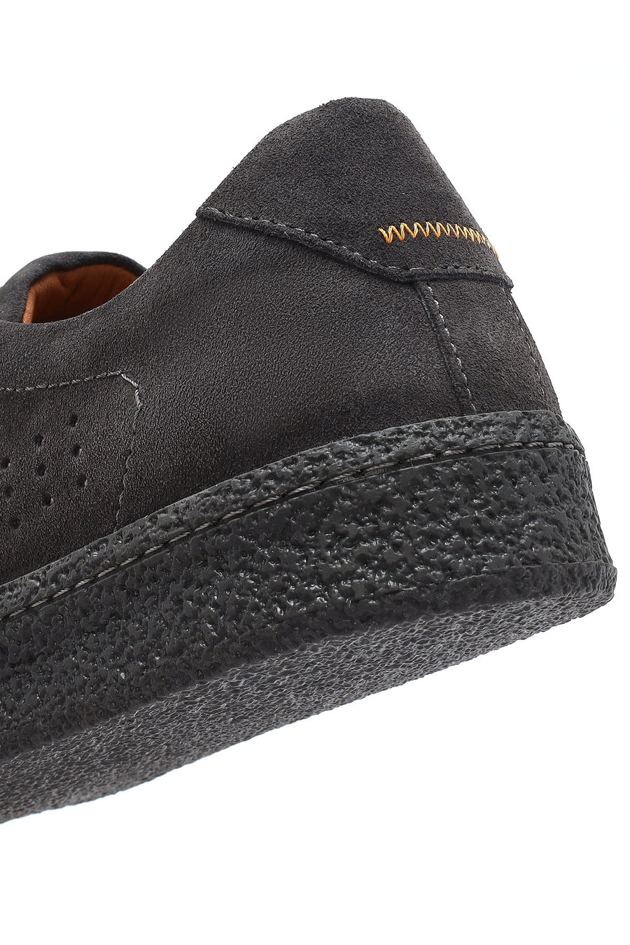 Erkek Gri Bağcıklı Süet Deri Sneaker