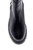Women's Thick Soled Leather Boots | Derimod