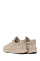 Derimod Fly Male Gray Lace-Up Leather Casual Sneaker | Derimod