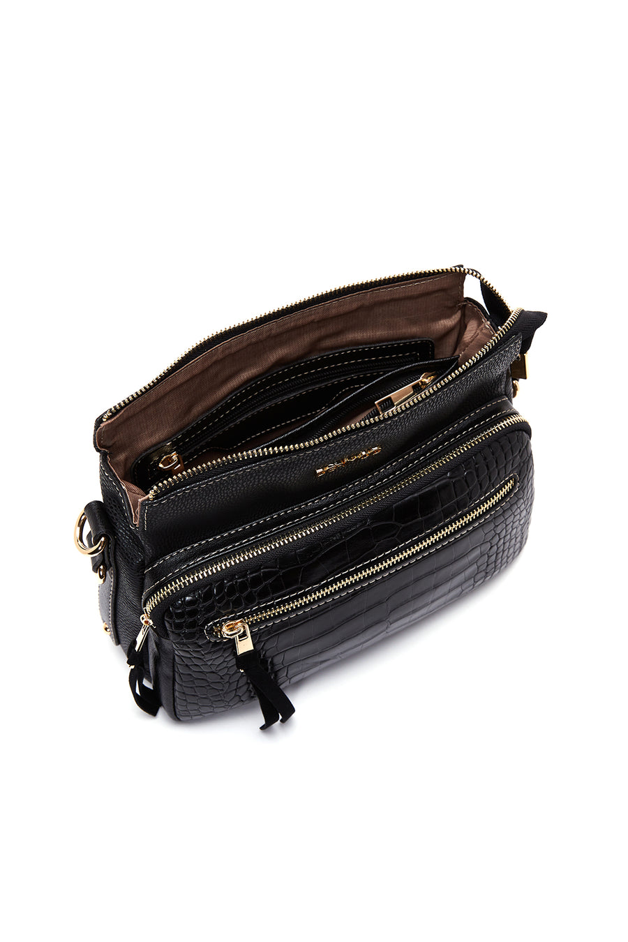 Women's Crocodile Cross Bag