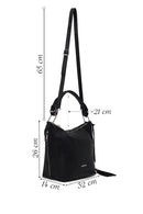 Woman Black Long-Strap Shoulder Bag | Derimod