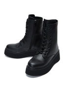 Women's Leather Zippered Casual Boots | Derimod