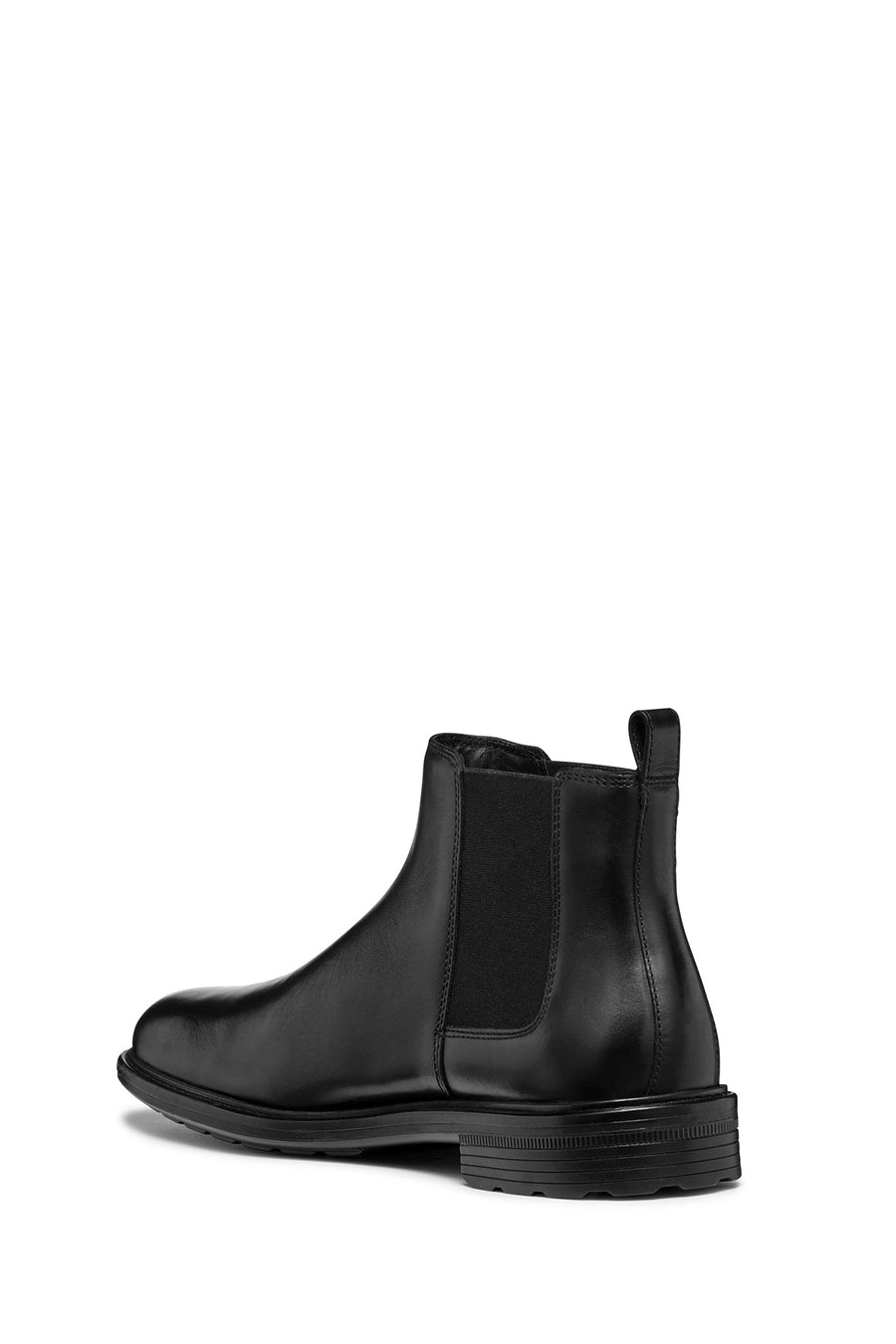 Geox Men's Black Walk Pleasure Leather Chelsea Boots