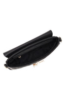 Woman Black Printed Shoulder Bag | Derimod