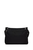 Male Black Fabric Mini Crossbody Bag | Derimod