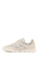 Women's Beige Lace-Up Sneakers | Derimod