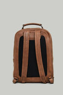 Tan Men's Leather Backpack | Derimod
