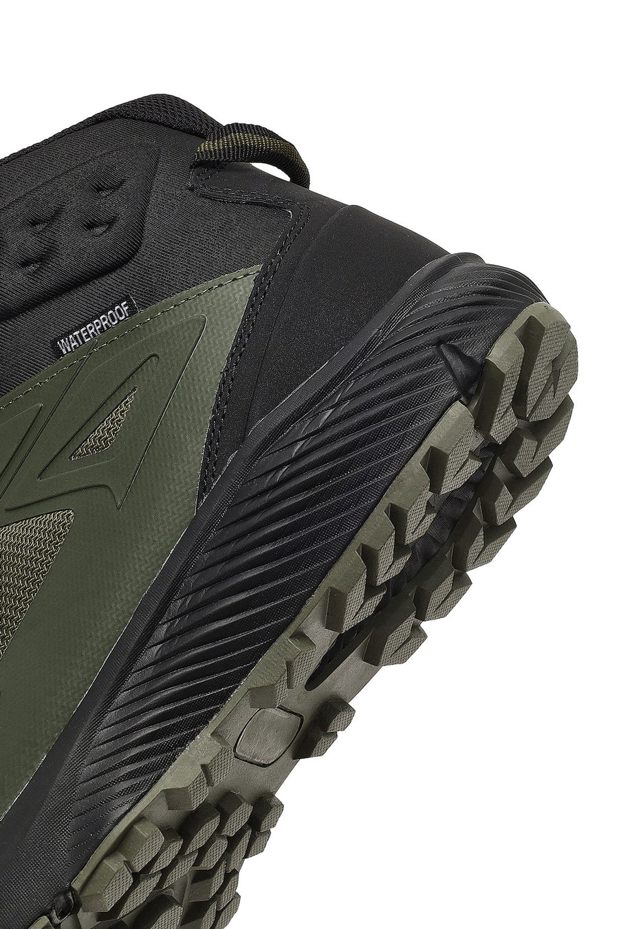 Derimod Dry Men Khaki Lace-Up Thick-Soled Outdoor Boot