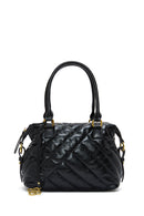 Women's Black Quilted Handbag | Derimod