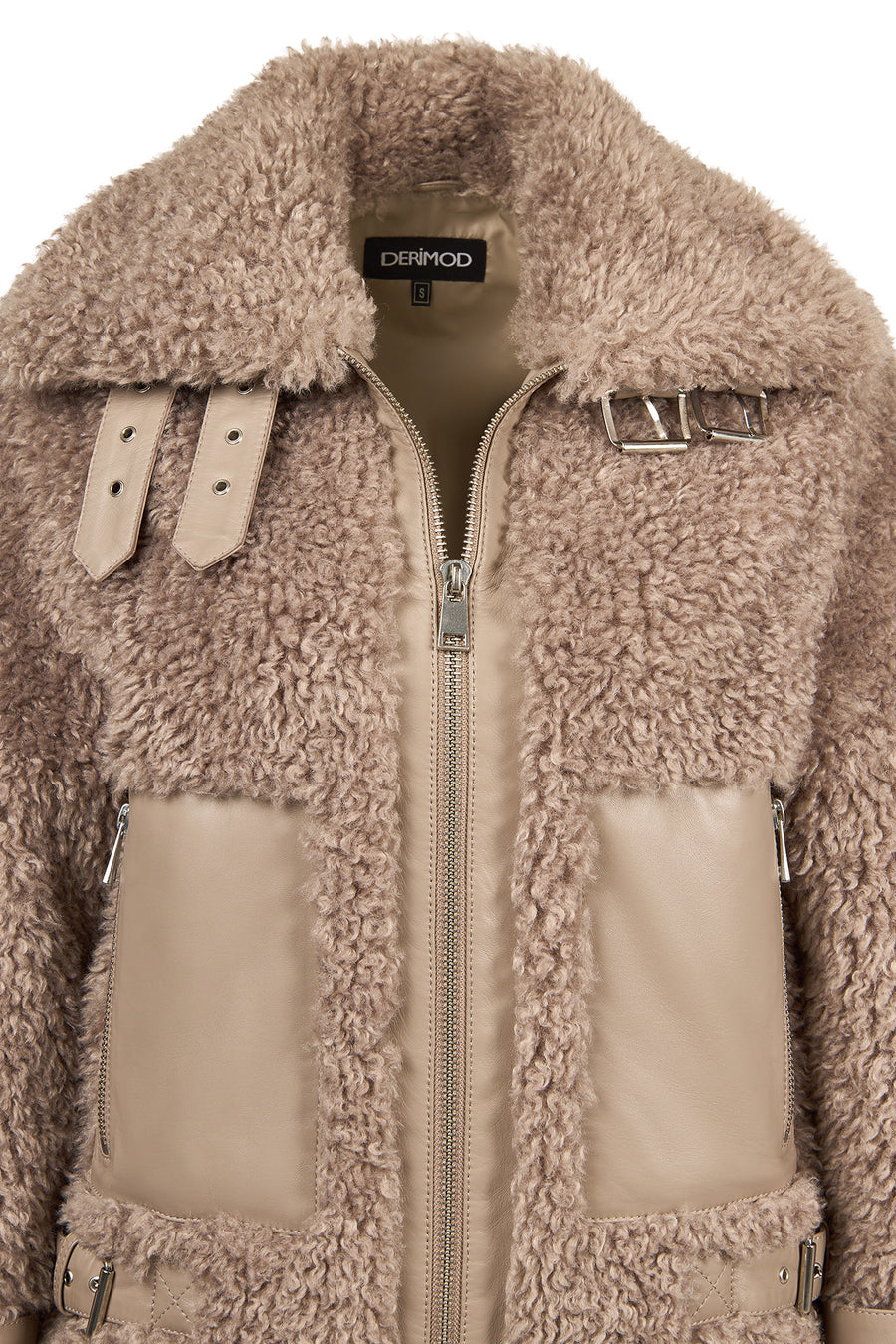 Kitzbuhel Kadın Vizon Teddy Mont