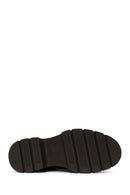 Woman Brown Lace-Up Thick-Soled Suede Casual Shoes | Derimod