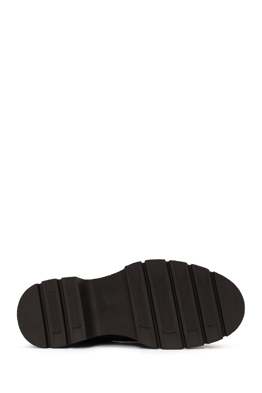 Woman Brown Lace-Up Thick-Soled Suede Casual Shoes