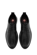 Men's Black Laced Leather Classic Shoes | Derimod