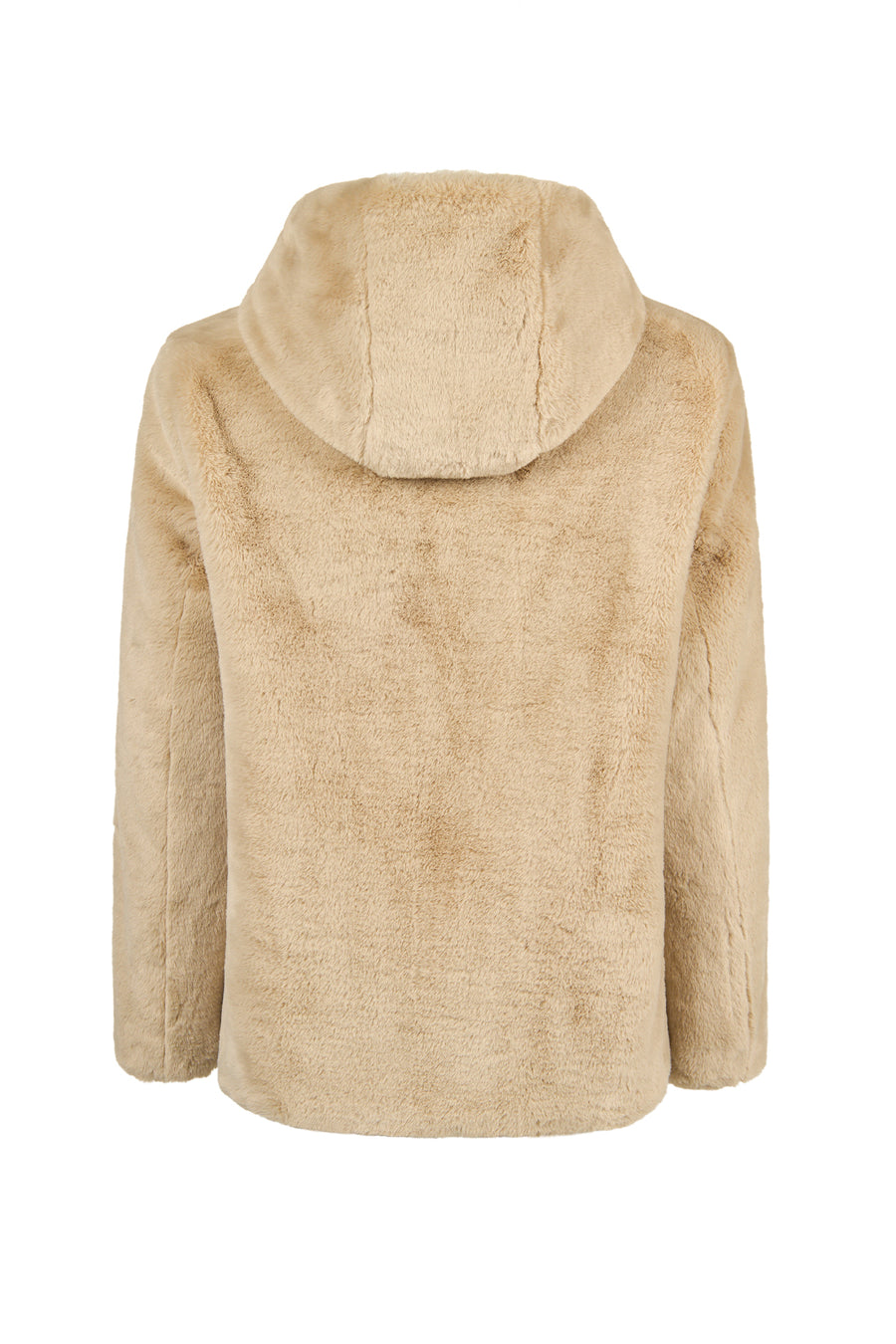 Tahoe Woman Mink Reversible Hooded Oversize Teddy Coats