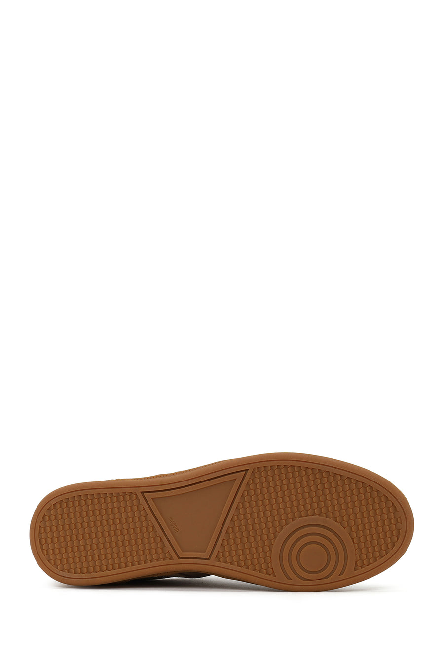 Erkek Taba Bağcıklı Süet Deri Sneaker
