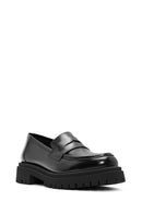 
Women's Black Thick Sole Leather Loafer
 | Derimod